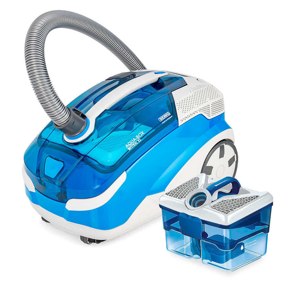 Пылесос THOMAS Mistral XS с установленным водяным фильтром AquaBOX 