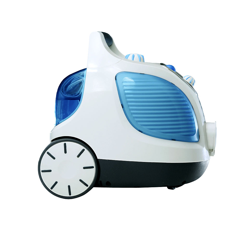 Пароочиститель THOMAS Vaporo Buggy для удаления известкового налета, жира и других сложных загрязнений. Вид сбоку