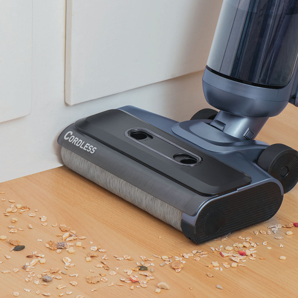 Аккумуляторный пылесос AquaFloorCleaner Cordless Plus, мытье пола и уборка сухого мусора одновременно 
